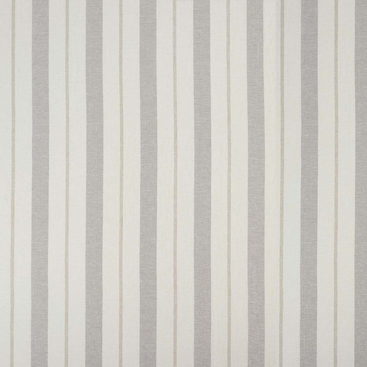 black-grey striped linen fabric from Osborne & Little