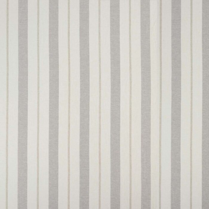 Darari Stripe Fabric - Silver swatch