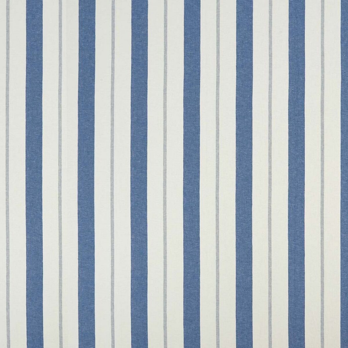 blue striped linen fabric from Osborne & Little