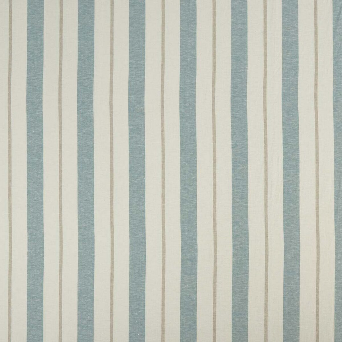 blue striped linen fabric from Osborne & Little
