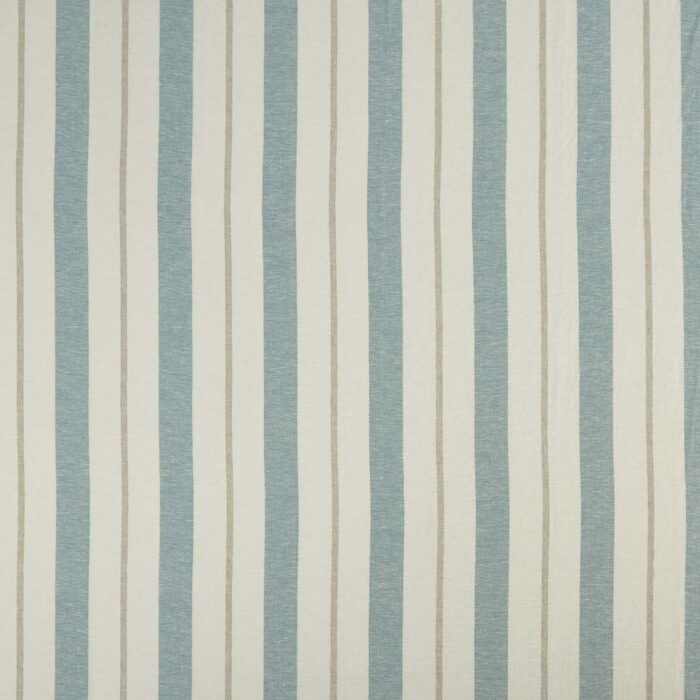 Darari Stripe Fabric - Duck Egg swatch