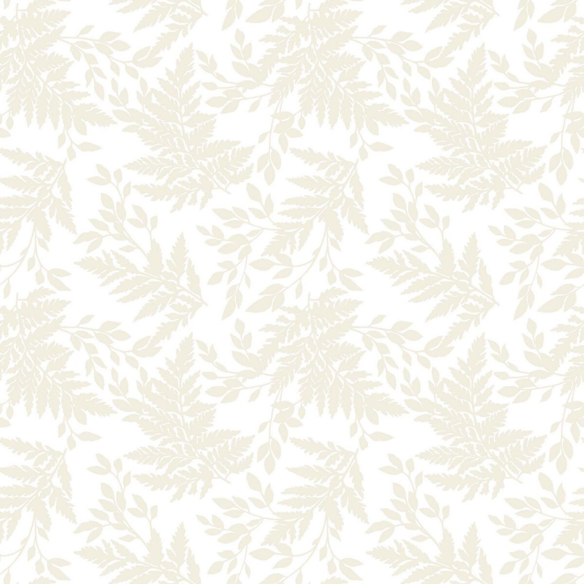 Kiriko Fabric - Ivory by white botanical voile-sheer fabric from Osborne & Little
