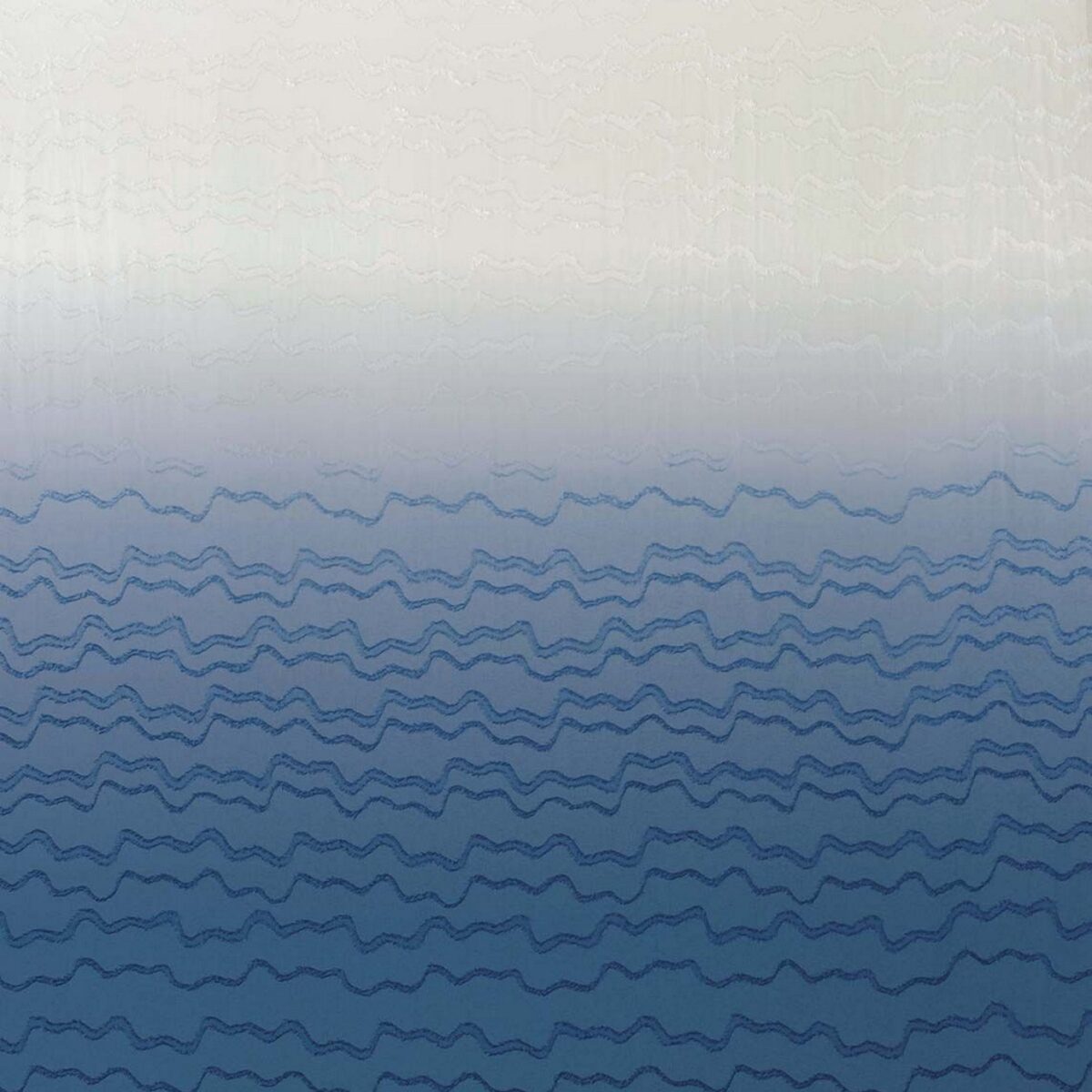 Temko Fabric - Denim Blue by blue striped voile-sheer fabric from Osborne & Little