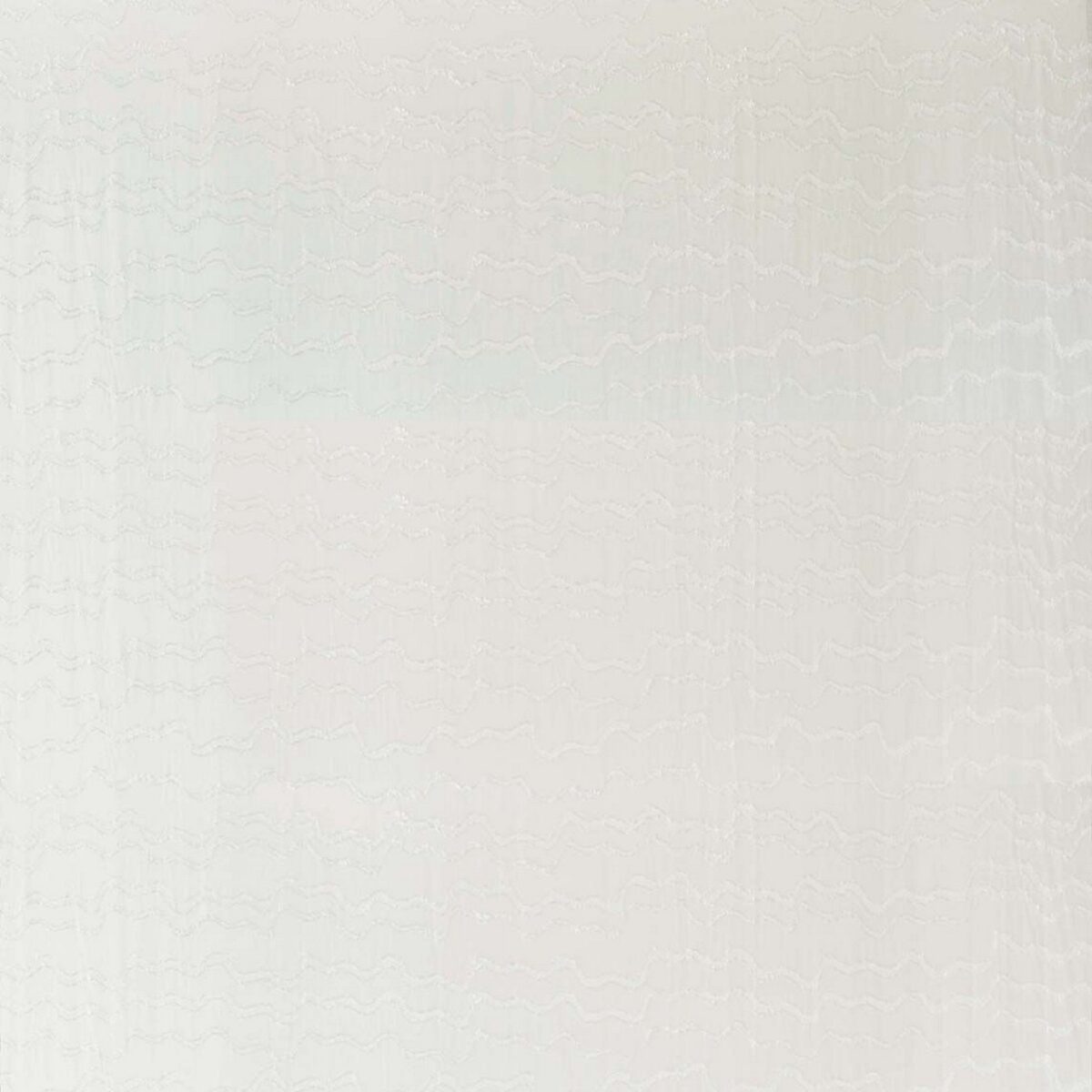Temko Fabric - Ivory by white striped voile-sheer fabric from Osborne & Little