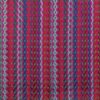 pink geometric velvet-chenille fabric from Osborne & Little