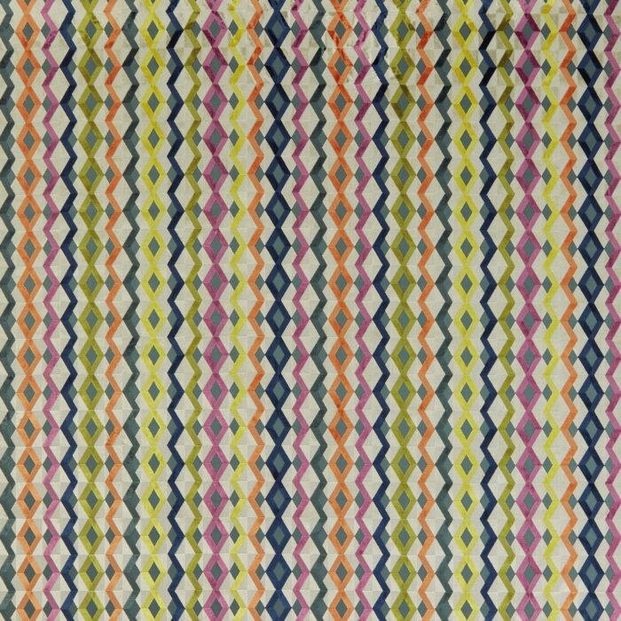 Bossa Nova Fabric - Ivory /  Multi – Ivory / Multi swatch