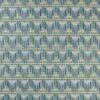 blue geometric jacquard fabric from Osborne & Little