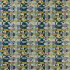 blue geometric jacquard fabric from Osborne & Little