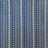 blue geometric jacquard fabric from Osborne & Little