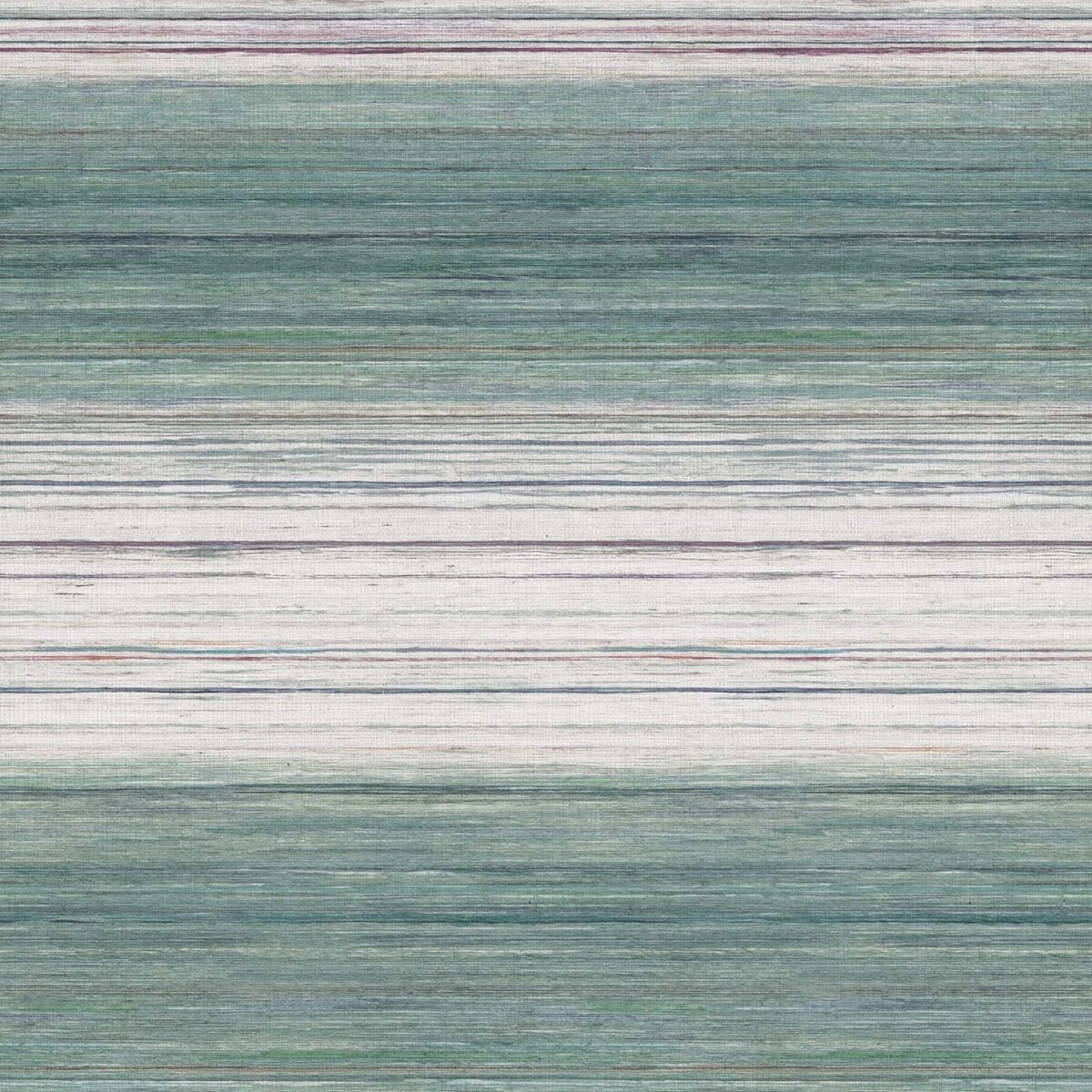 Kozo Stripe Wallcovering - Peppermint by green striped wallpaper from osborne & little