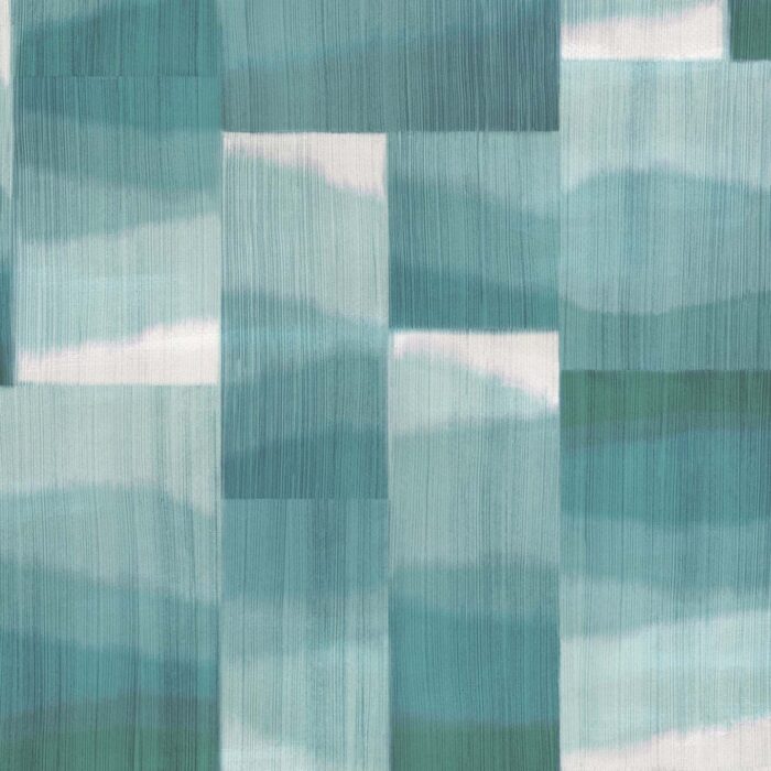 Kirigami Wallcovering - Teal swatch