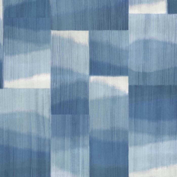 Kirigami Wallcovering - Indigo swatch