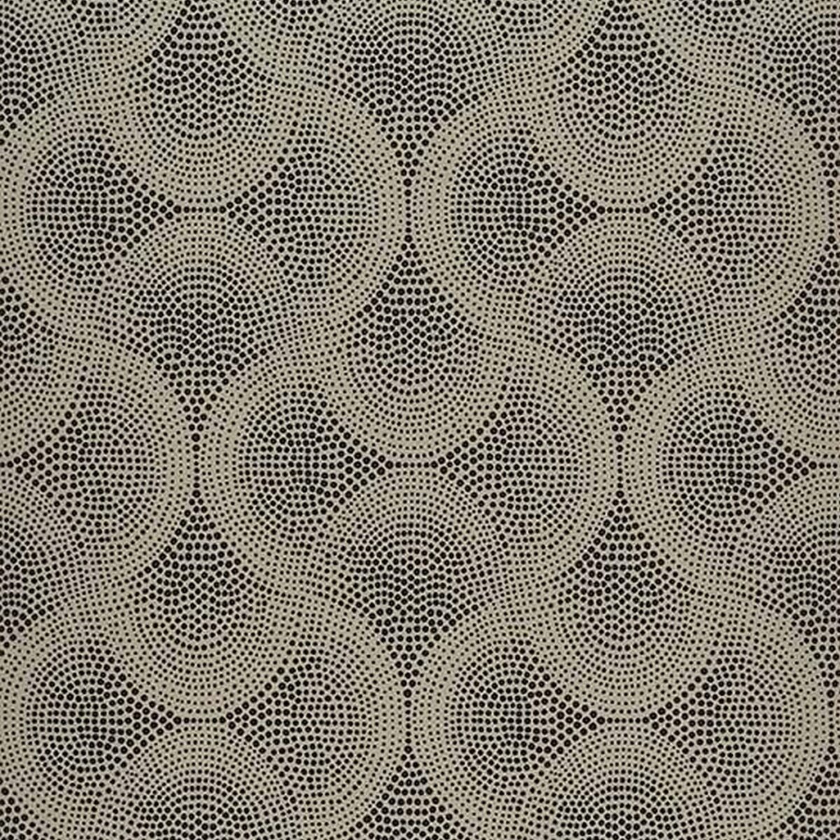black-grey spotted wallpaper from osborne & little