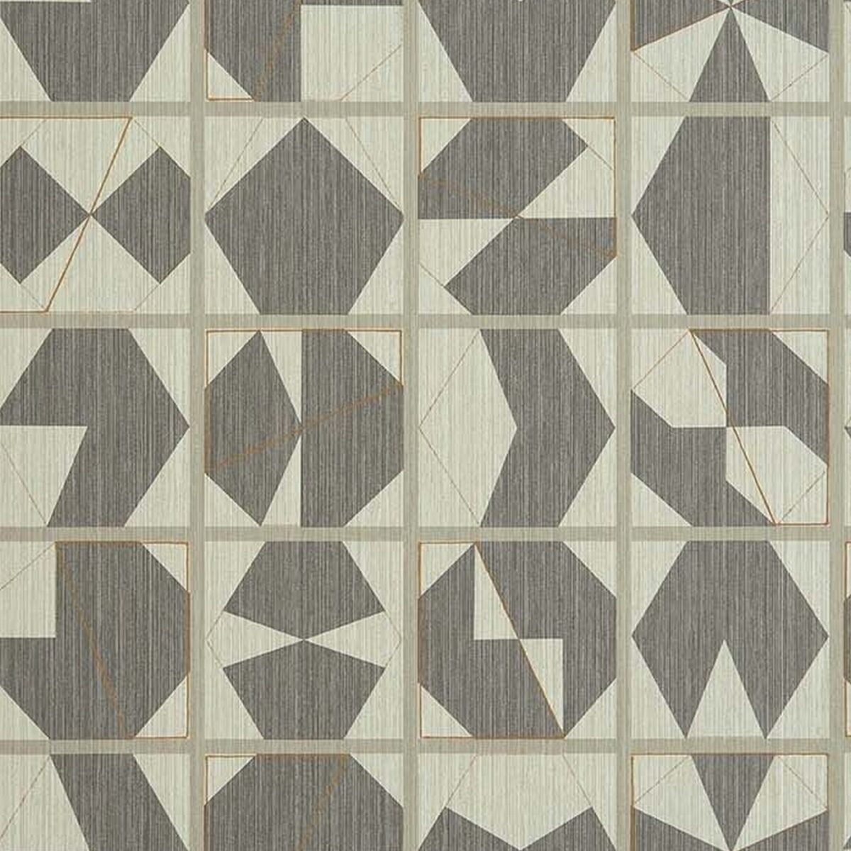 neutral geometric wallpaper from osborne & little