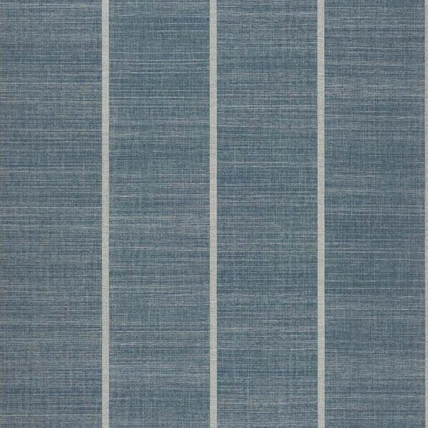Shoji Vinyl Wallcovering - Indigo by blue striped wallpaper from osborne & little