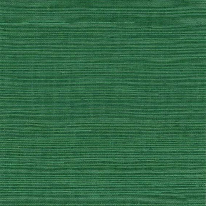 Kanoko Grasscloth Wallcovering - Emerald swatch