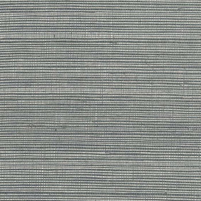 Kanoko Grasscloth Wallcovering - Silver swatch