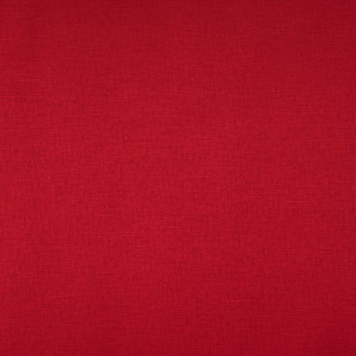 Carnaby Fabric - Rosso by red plain cotton fabric from Porter & Stone