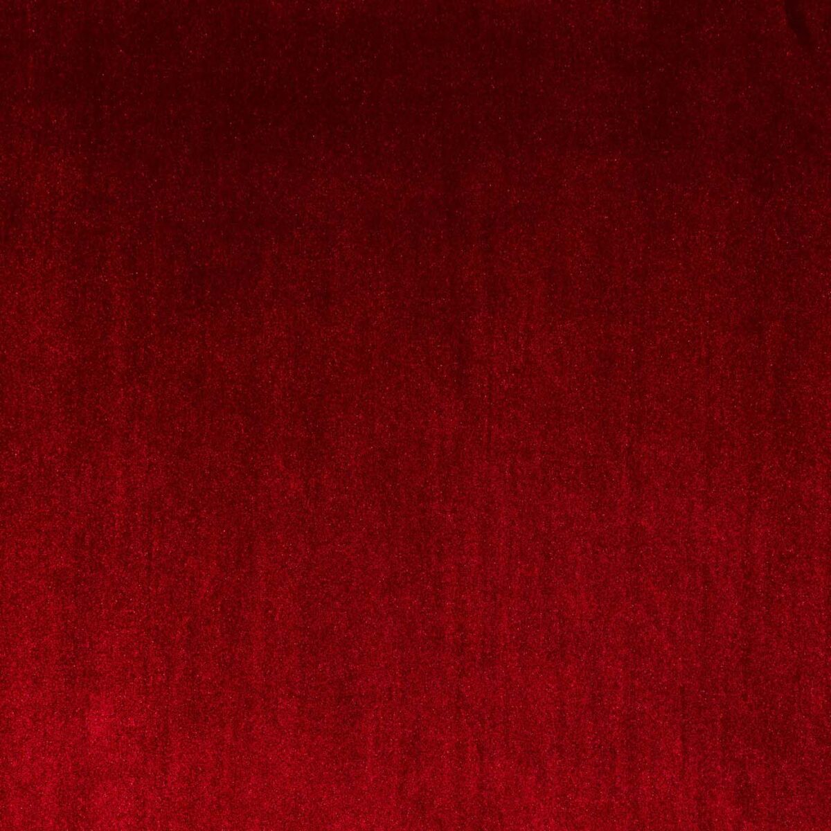 red plain velvet-chenille fabric from Porter & Stone