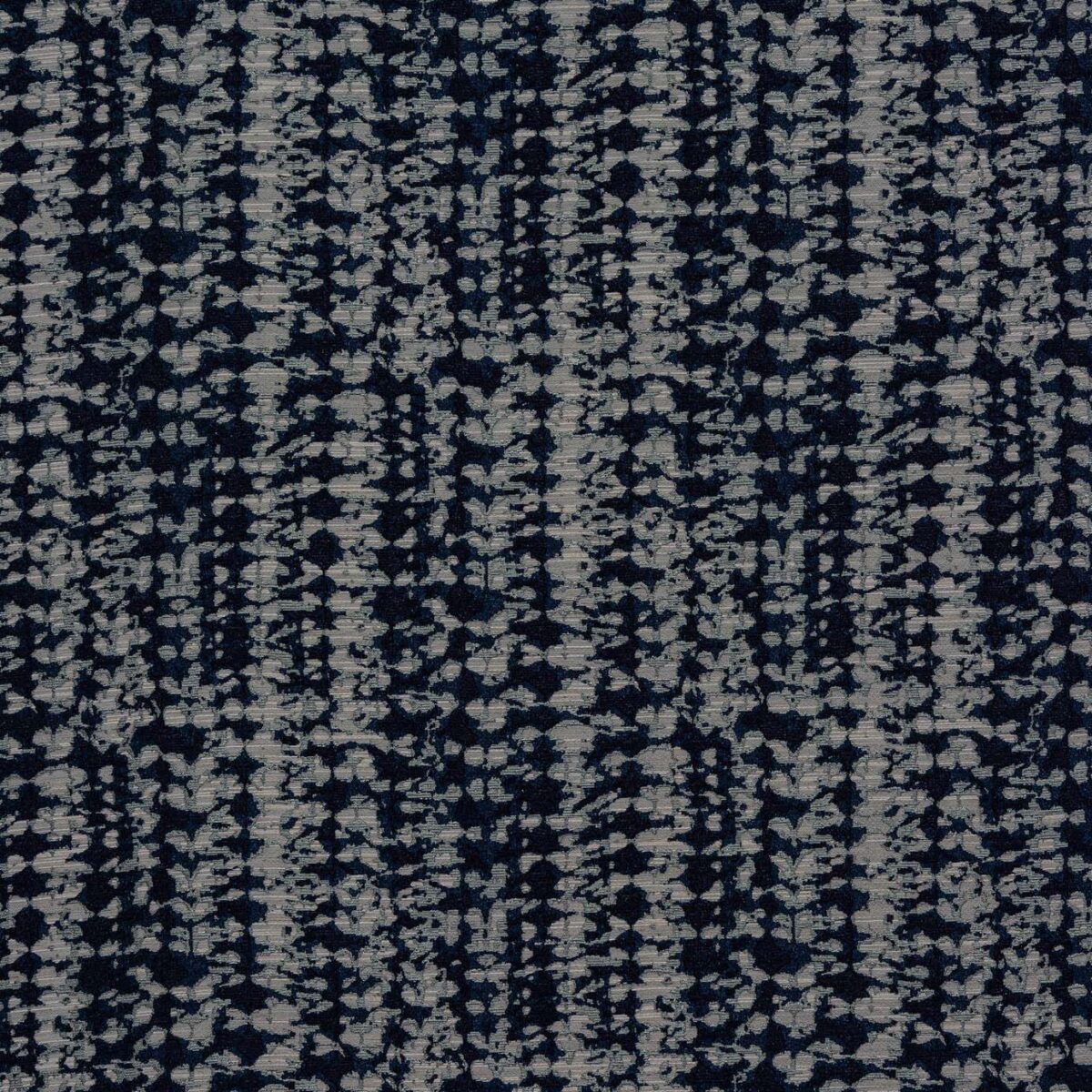 Kotomi Fabric - Indigo by blue striped jacquard fabric from Porter & Stone