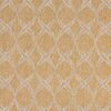 yellow geometric jacquard fabric from Porter & Stone