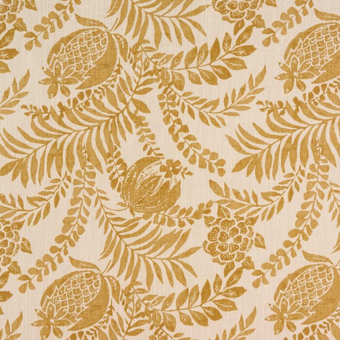 Clarendon Fabric - Ochre swatch