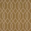 yellow geometric jacquard fabric from Porter & Stone