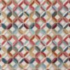 multicolour geometric jacquard fabric from Porter & Stone