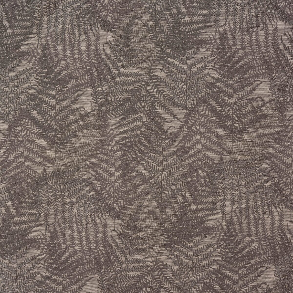 Andalusia Fabric - Dove by black-grey botanical jacquard fabric from Porter & Stone