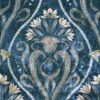 blue botanical printed fabric from Utopia