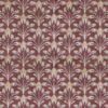red botanical printed fabric from Utopia