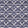 purple botanical printed fabric from Utopia