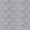 black-grey botanical printed fabric from Utopia