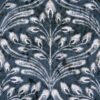black-grey botanical printed fabric from Utopia