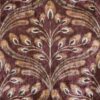 red botanical printed fabric from Utopia