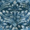 blue botanical printed fabric from Utopia