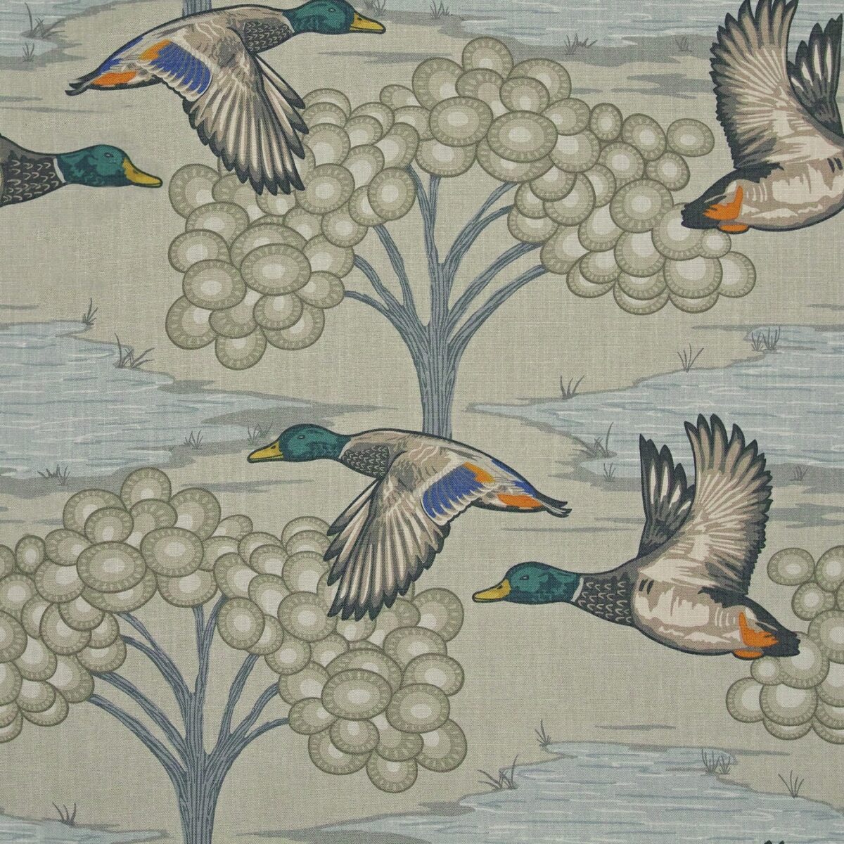 Bowland Large Fabric - 2 by multicolour animal woven fabric from Utopia