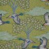 green animal woven fabric from Utopia