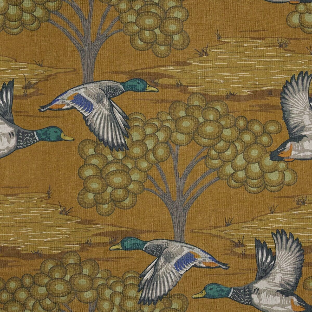 Bowland Large Fabric - 5 by multicolour animal woven fabric from Utopia
