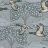 black-grey animal woven fabric from Utopia