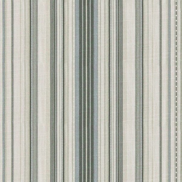 Gisburn Stripe Fabric - 2 by black-grey striped woven fabric from Utopia