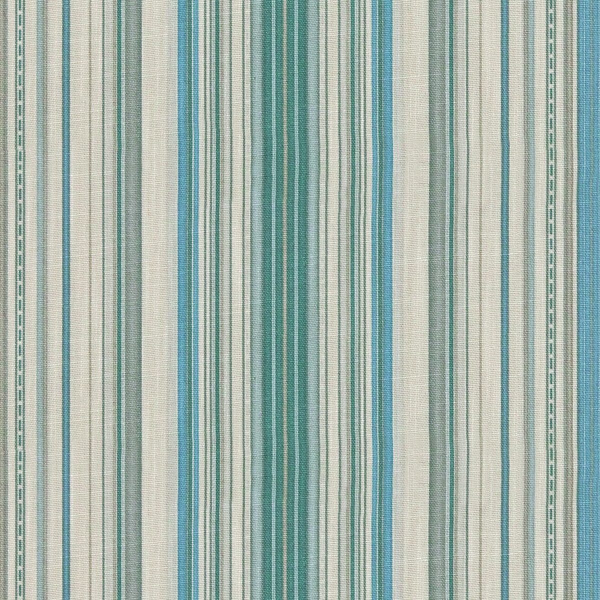 Gisburn Stripe Fabric - 3 by blue striped woven fabric from Utopia