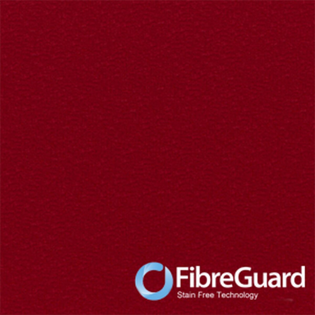 red plain velvet-chenille fabric from Wemyss