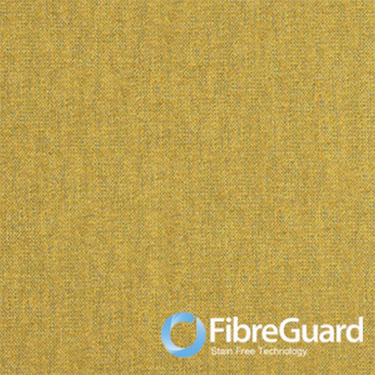 Reims Fabric - Sunshine by yellow plain woven fabric from Wemyss