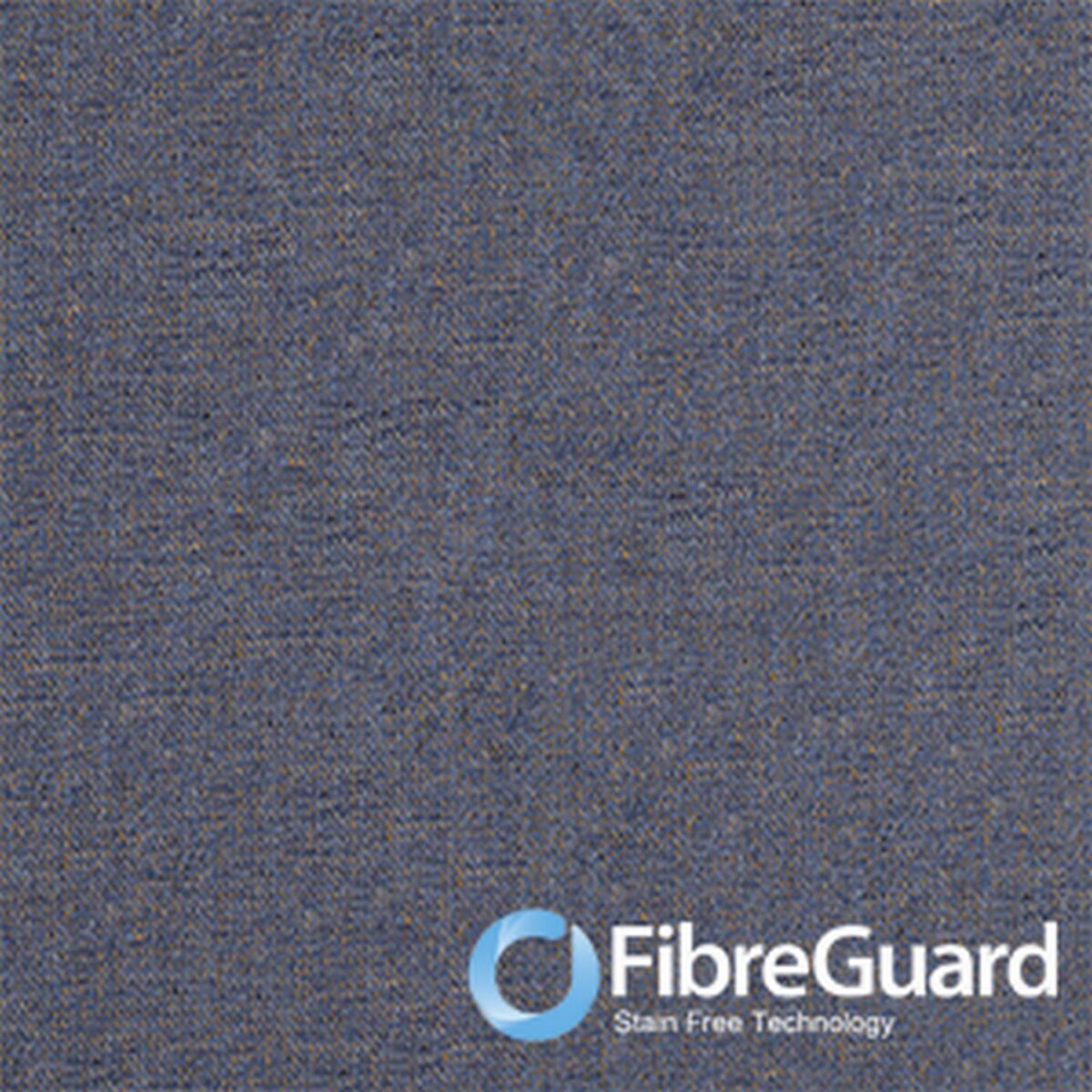 Reims Fabric - Pacific by blue plain woven fabric from Wemyss