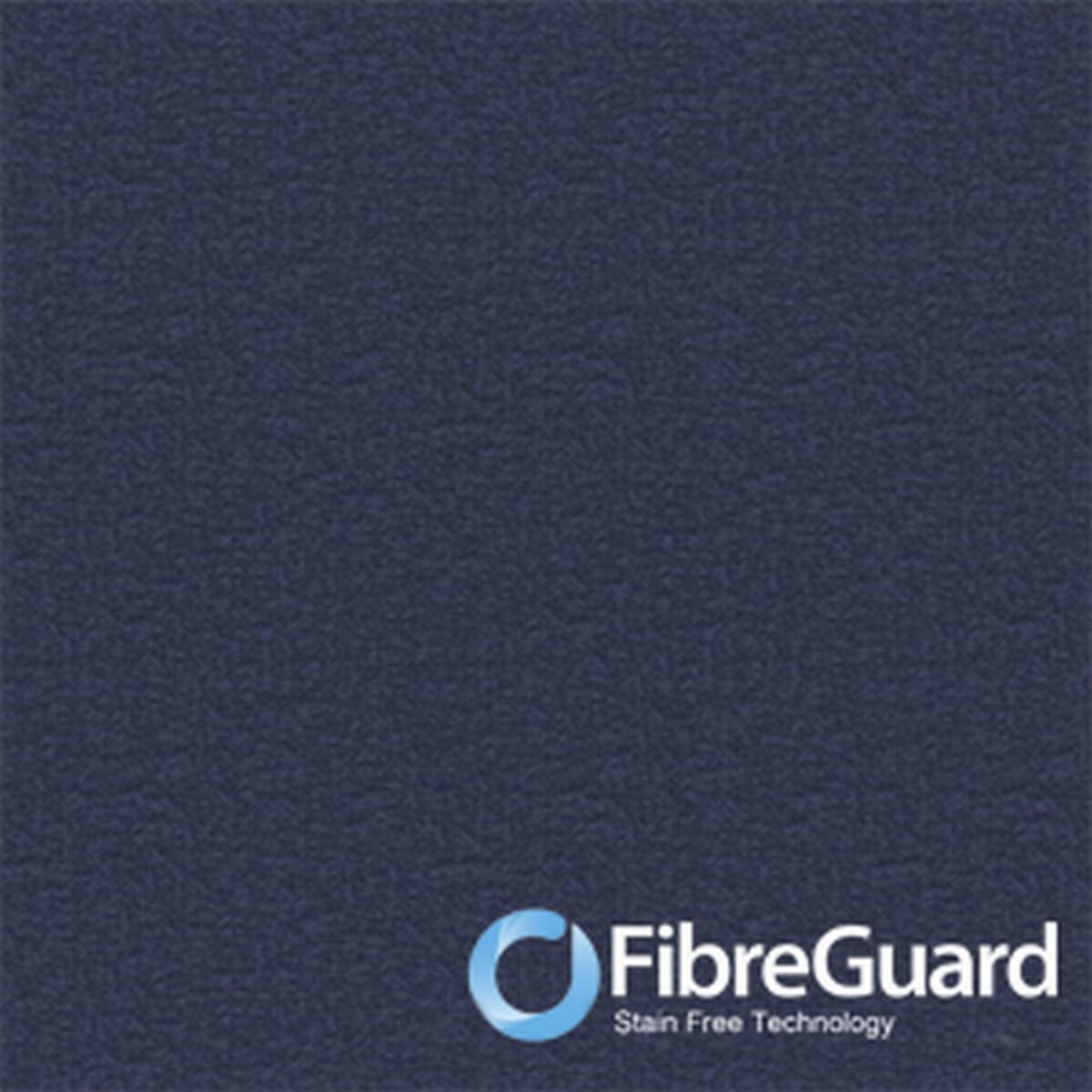 Quentin Fabric - Navy by blue plain velvet-chenille fabric from Wemyss