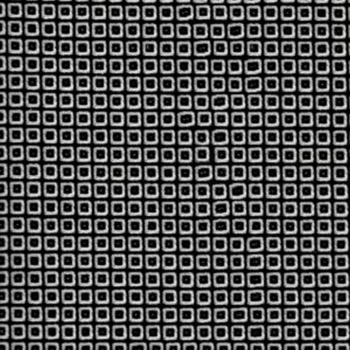 Loretta Fabric - Dice by black-grey geometric cotton fabric from Wemyss
