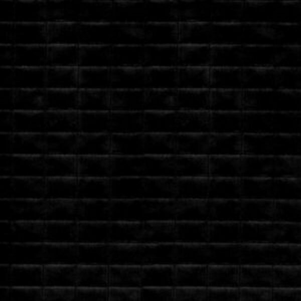 Daisy Fabric - Jet by black-grey geometric velvet-chenille fabric from Wemyss