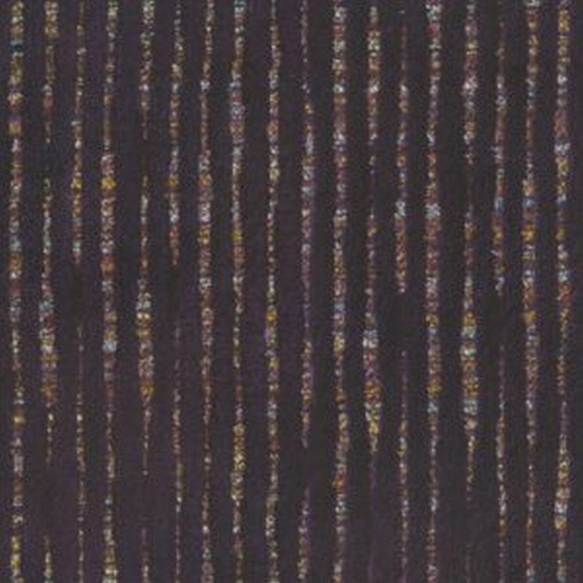 Soho Fabric - Aubergine by purple striped velvet-chenille fabric from Wemyss
