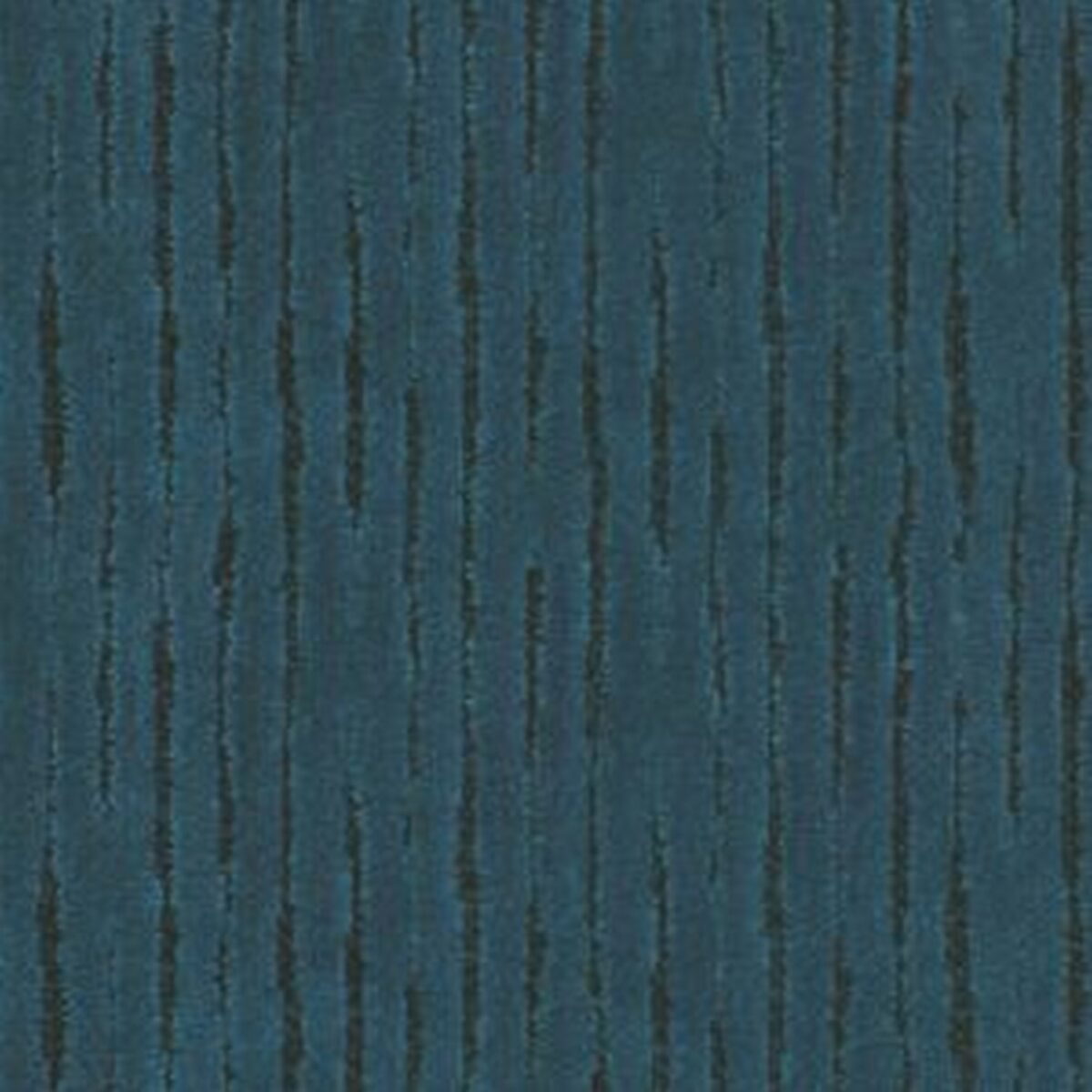 Soho Fabric - Denim by blue striped velvet-chenille fabric from Wemyss